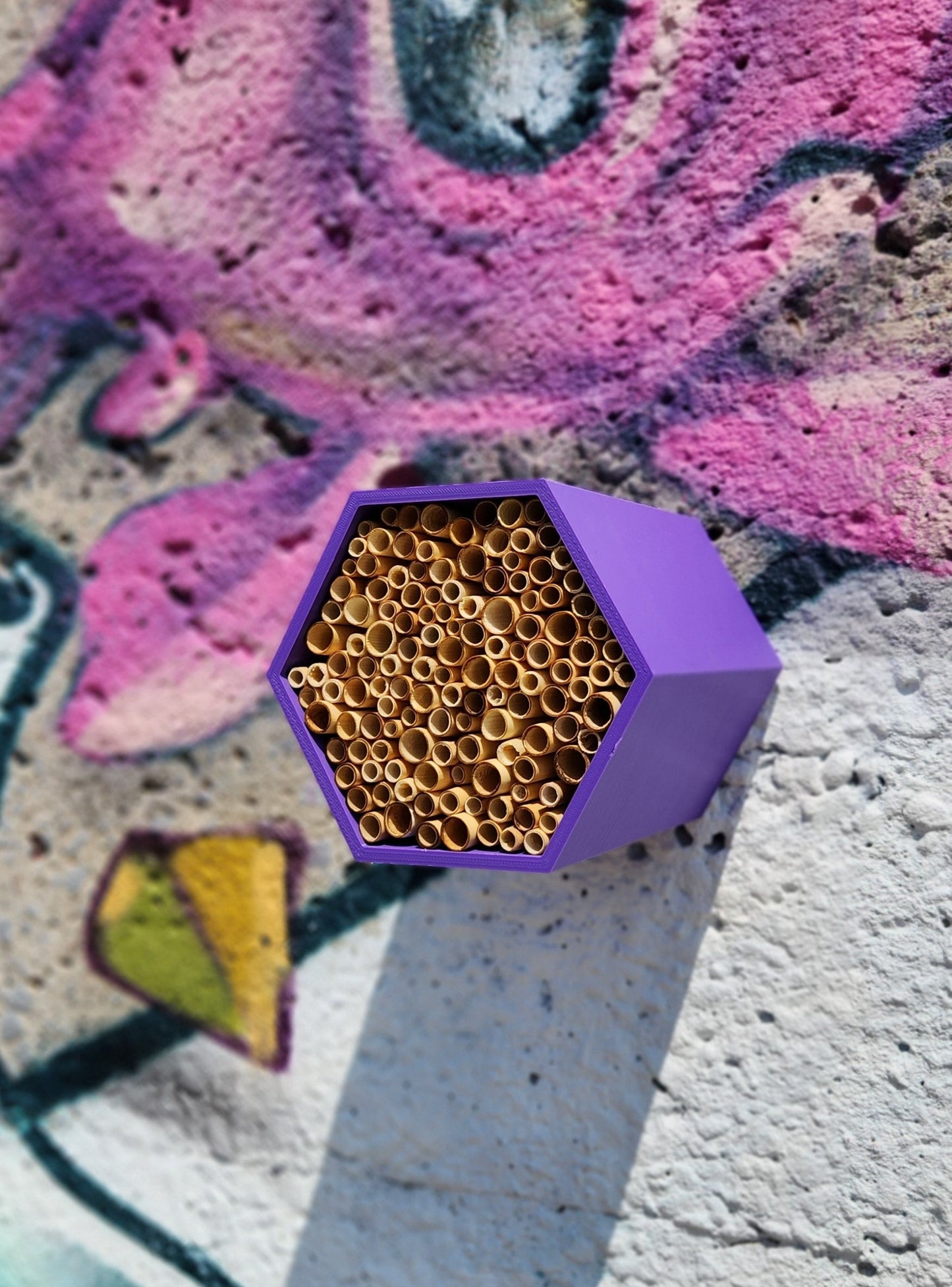 HexaEvo Hive- Eco Friendly Wild Bee Hotel for Gardeners and Pollinator Enthusiasts. Find the Best Bee Hives and Pollinator Houses on HexaEvo Website. Support Pollinator Conservation with Our innovative Hexagonal Design. Enhance Biodiversity with Wild Bee Hives from Hexa Evo